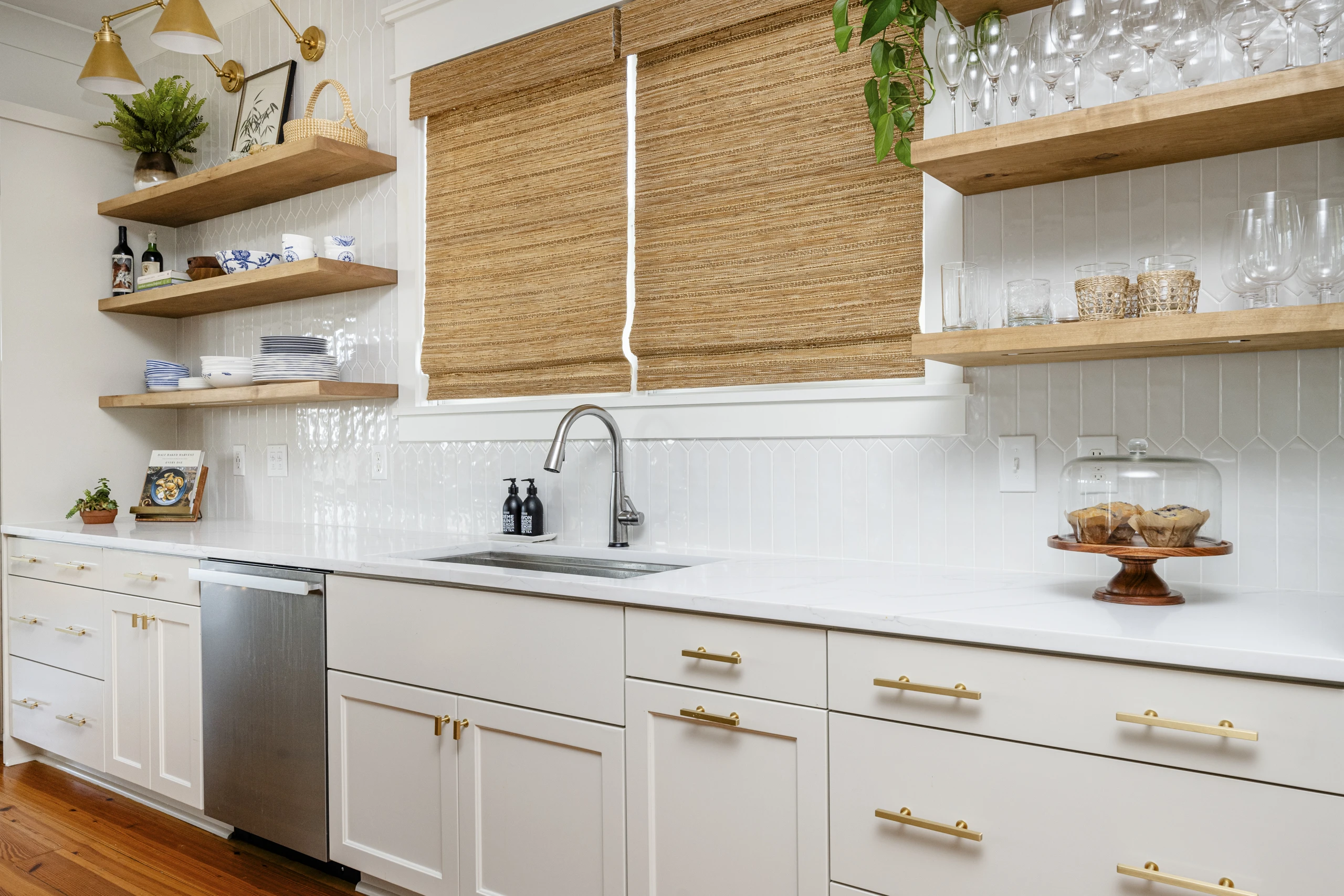 Ryan-Marie Interior Design Kitchen Window Treatments in Mount Pleasant, SC