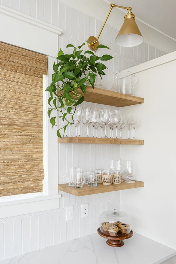 Kitchen interior design detail on Kiawah Island, SC