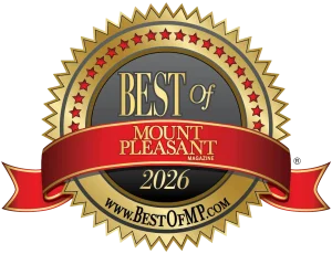 2026 Best of Mount Pleasant South Carolina Magazine Best Interior Designer Logo